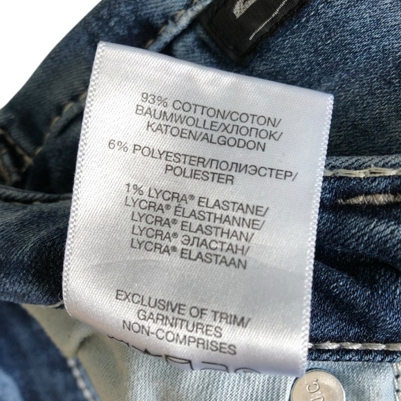 Silver Jeans Avery Slim Boot Size 32  Medium Wash - Picture 14 of 15